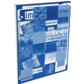Note Pad A6 80 sheets Fegol (160 Pages)