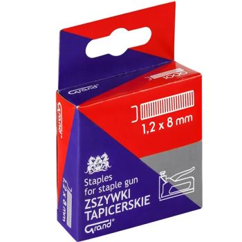 Staples for heavy duty staple gun 1,2×8 GRAND