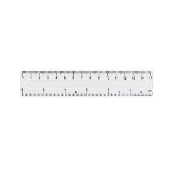 Ruler Plastic 15cm GR-801