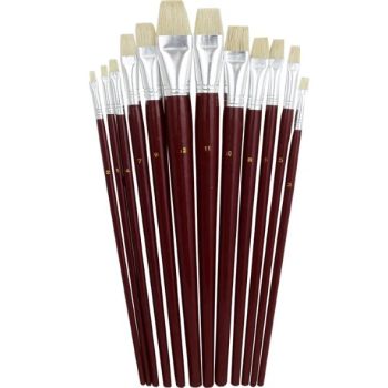 Oil Brush Set Fiorello  12pcs
