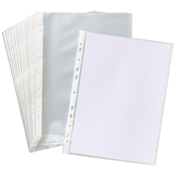 A4 100pcs  Sheet Protector  Crystal Clear 50mic  