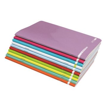 Note Book A4 60 sheets Stapled Glossy 