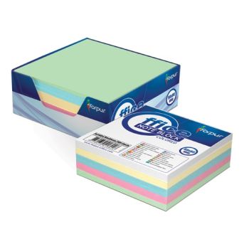 Memo Cube Color With Dispenser 300pcs 