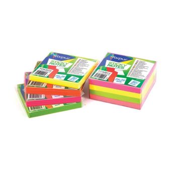 Sticky Neon Colors 75x75mm 