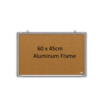 Cork Board 60x45 w/aluminum Frame