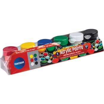 Acrylic paint 6colors x 20ml CENTRUM