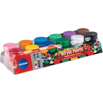 Acrylic paint 12colors x 20ml CENTRUM