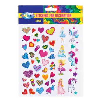 Decoration stickers paper 20x30mm & 20x15mm