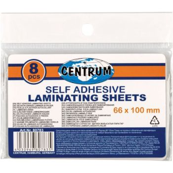 66x100mm Self-adhesive laminating sheets   