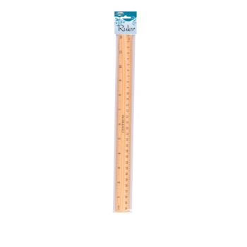 Ruler Wooden 30cm