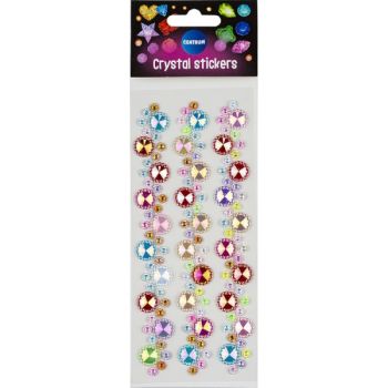 Decoration stickers "CRYSTAL" 17x7cm
