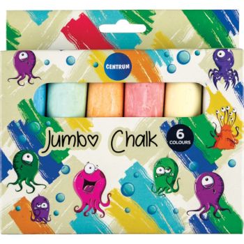 Chalk colour 6pcs JUMBO 