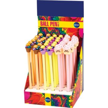 Ball pen blue ink 0.7mm ICE CREAM