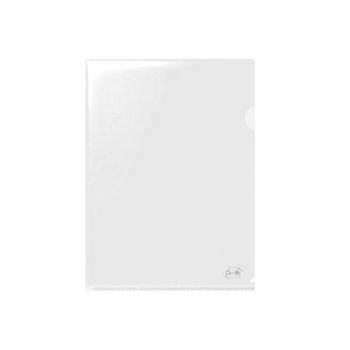 12pcs  L-Shape Folder A4 Glossy 0.08mm PP