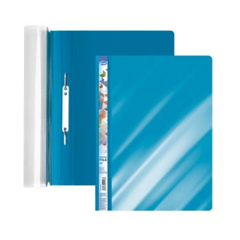 Clip file A4+ 0.15/0.15mm (blue glassy) PP