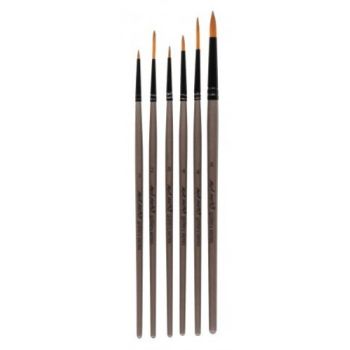 Acrylic Brush Set  6pcs  BMHS0008