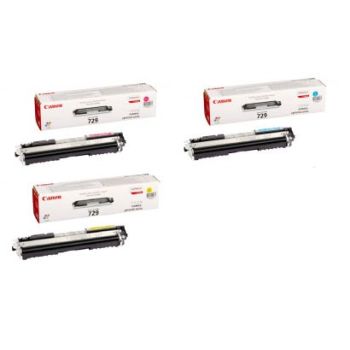 Canon Laser Toner  729 CYAN, MAGENTA, YELLOW
