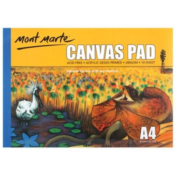 Canvas Pad  A4  10 Sheets