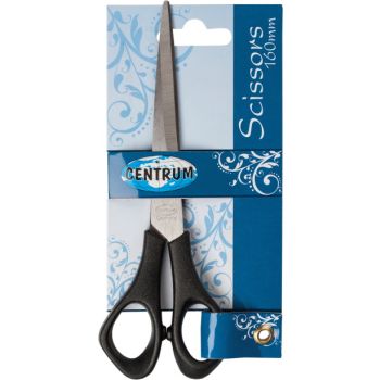 Scissors 160mm (black mat.handles)
