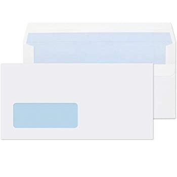 Envelope DL  White with Window 110x220