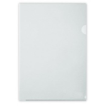 100pcs L shape Folder A4 80mic Soft Trasparent 