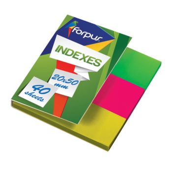 Index 20x50 Plastic 3 Colors