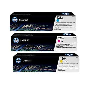 HP LASER TONER 126A   HPCP1025 CYAN, MAHENTA, YELLOW