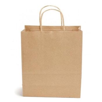 Shopping Bag Kraft 18x22x8cm (Small)