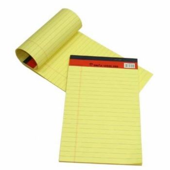 Legal Pad Yellow 