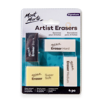 Artist Eraser Pack  4pcs  