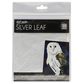 Imitation Silver Foil    14x14cm 25Sheets 