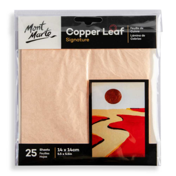Imitation Copper Foil  14x14cm 25Sheets