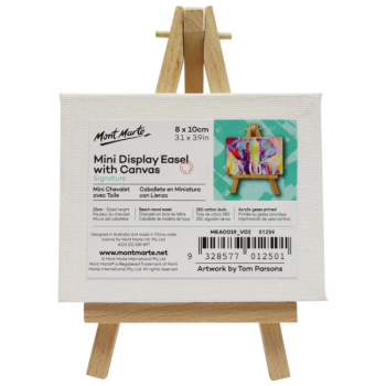 Mini Easel W/canvas MEA0019