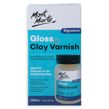 Gloss Clay Varnish Signature 120ml  - Mont Marte