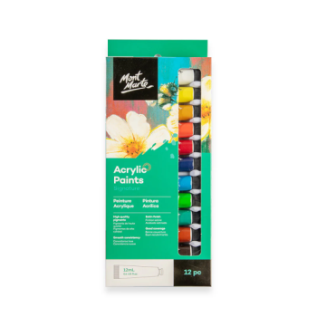 Acrylic Paint Set 12pcs Mont Marte